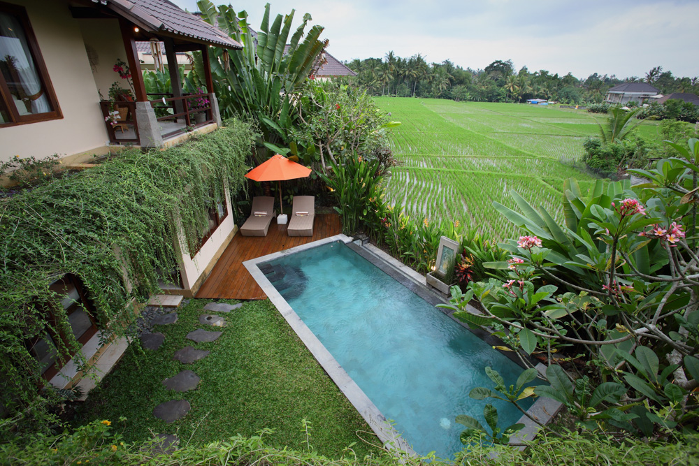 Six serene private pool villas in Ubud, Bali